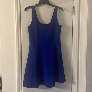Royal blue dress